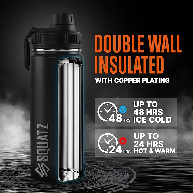 18 Oz Steel Series Water Bottle