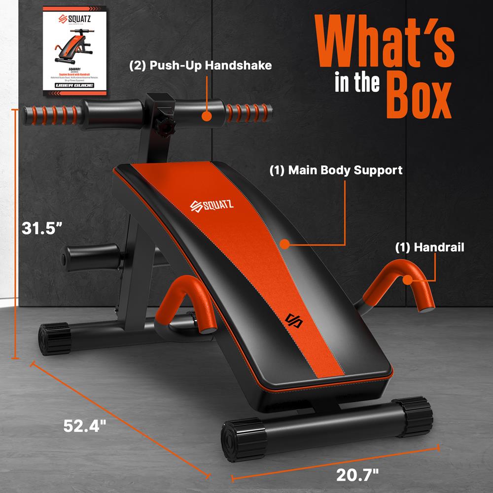The Squatz Abdominis Sit Bench 30% OFF