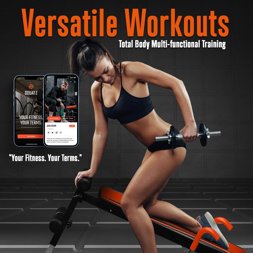 The Squatz Abdominis Sit Bench 30% OFF