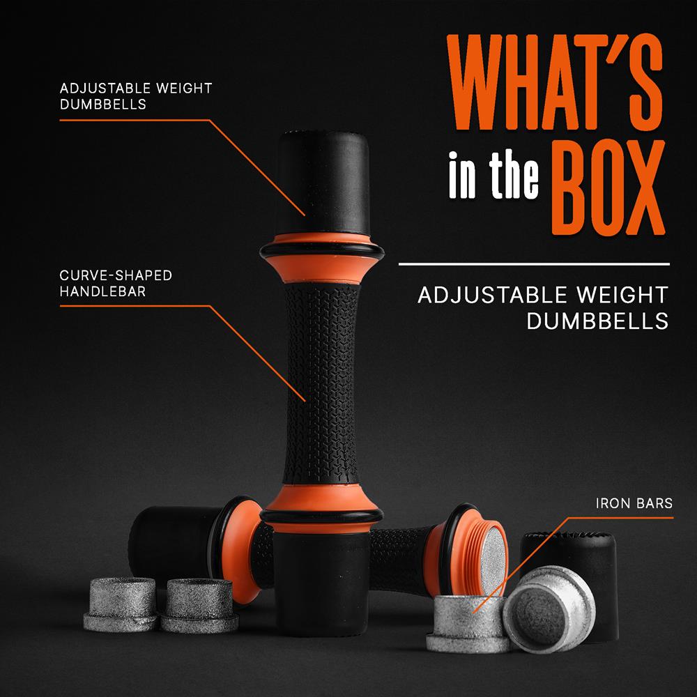 Adjustable Weight Dumbbells