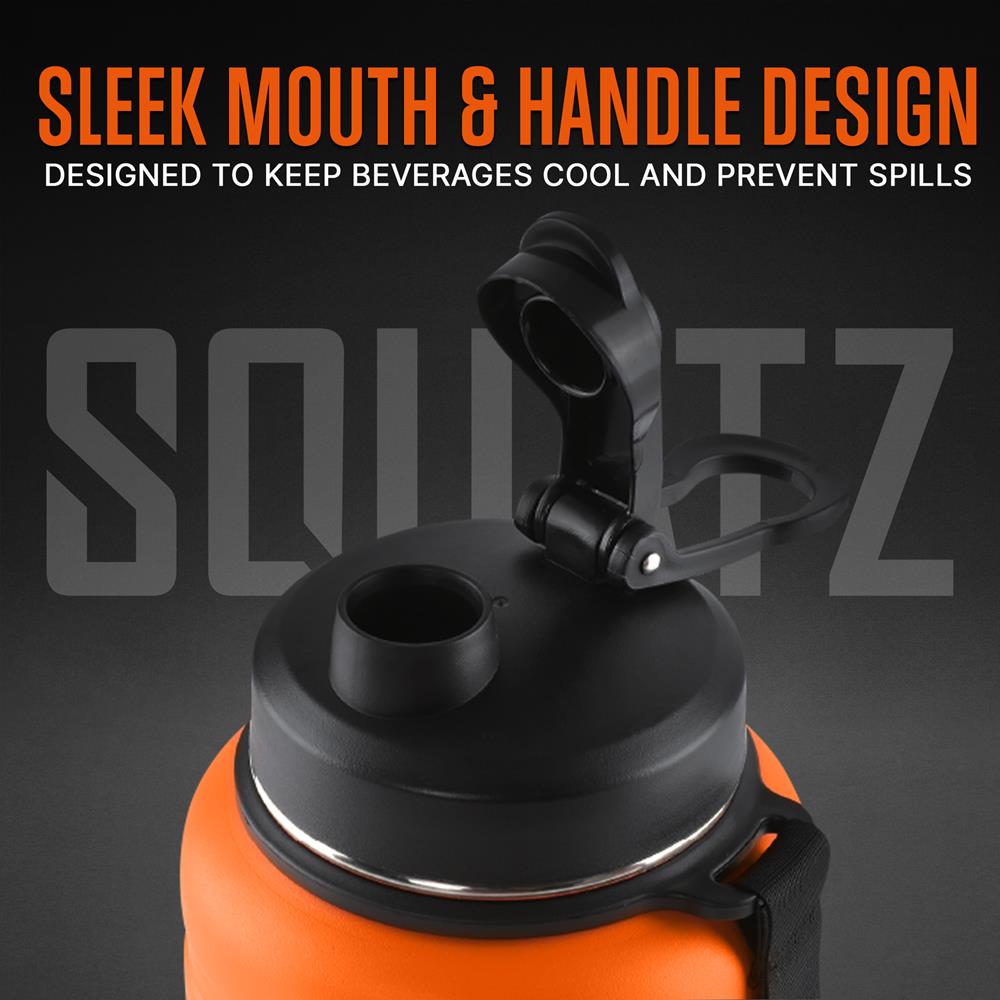 74 Oz Stainless Steel Gallon Water Bottl