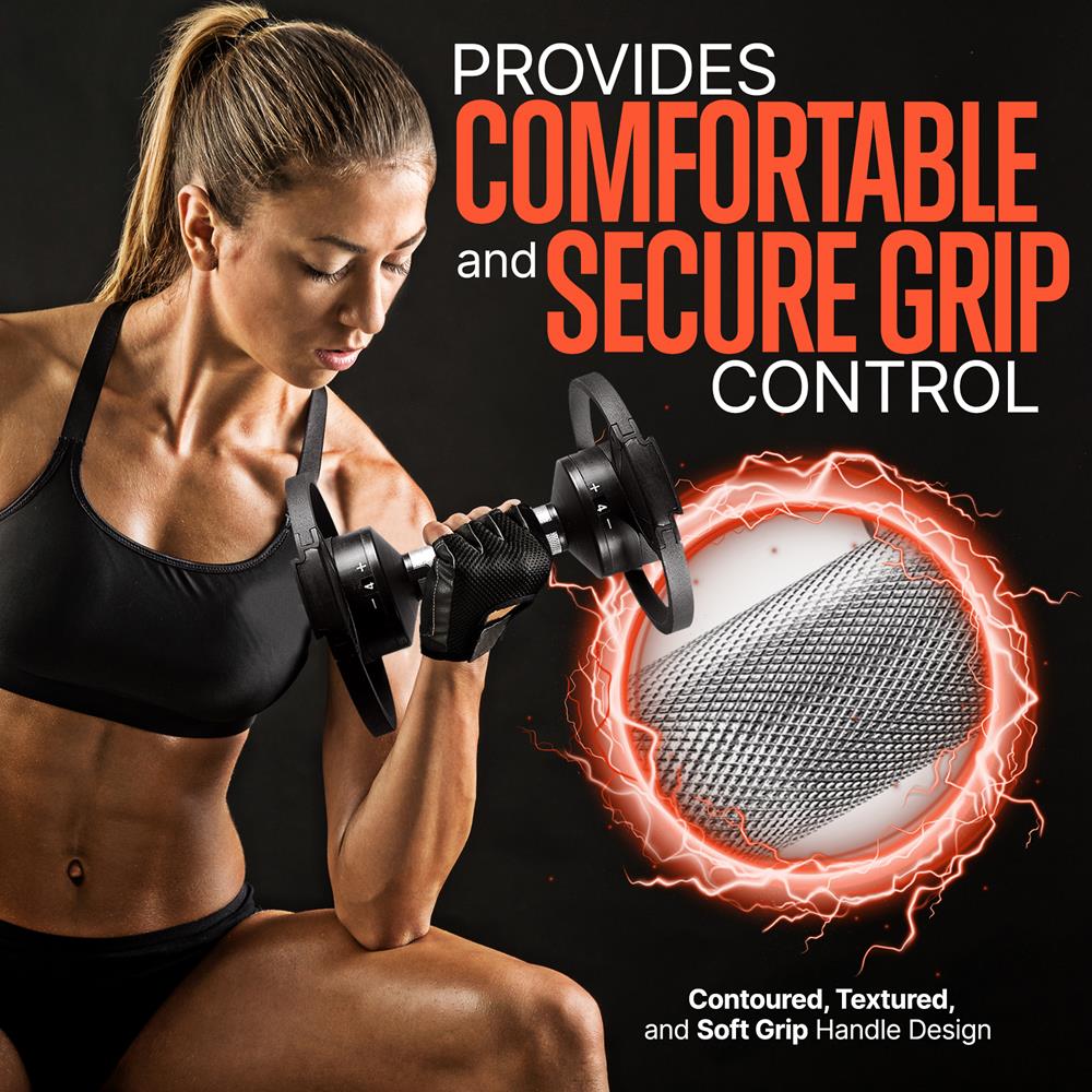 70 lb Adjustable Dumbbell + Stand