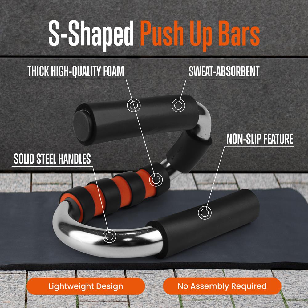S-Type Pushup Handle Bars