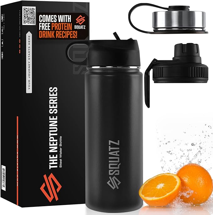 18 Oz Steel Series Water Bottle