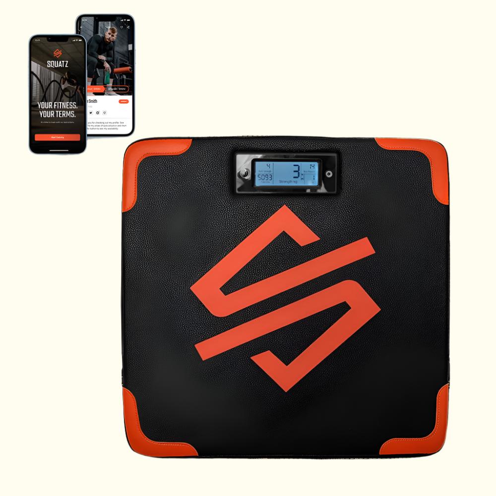 Boxing Mat Transparent Portable Boxing Mat with Digital Counter, Foam Padding, Easy Install ...