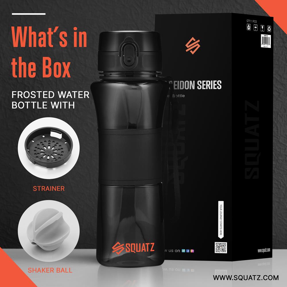 Sports Or Shake Water Bottle With Strain