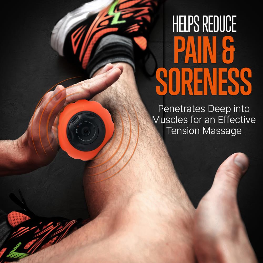 Wireless Vibrating Massage Peanut Ball, Deep Tissue Relief, 3 Intensit The Squatz Store Wireless Vibrating Massage Peanut Ball, Deep Tissue Relief, 3 Intensit The Squatz Store
